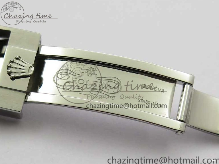 MiroTime 0319 TechFriendly Daytona 116520 SS UBF Best Edition Ice Blue MOP Crystal Markers Dial on SS Bracelet A 2938